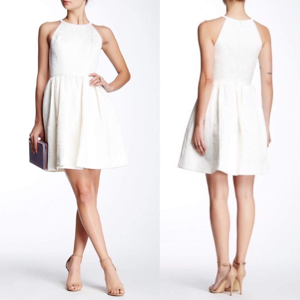 Erin by Fetherston Sienna Dress - Ivory